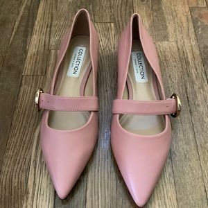Charles and Keith pink Mary Janes
